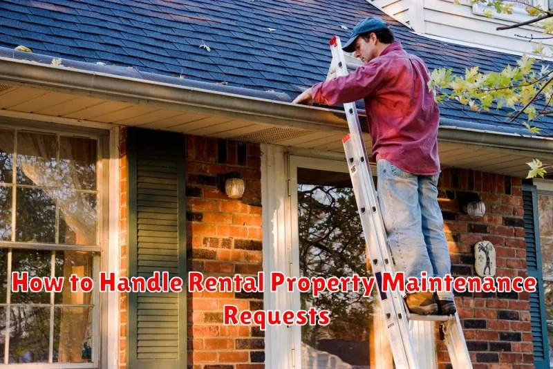 How to Handle Rental Property Maintenance Requests