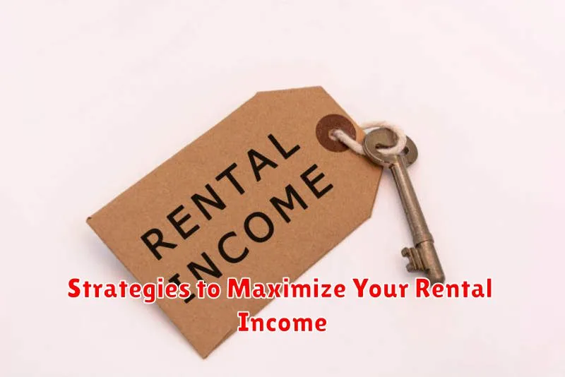Strategies to Maximize Your Rental Income